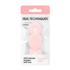 REAL TECHNIQUES Esponjas De Maquillaje|Estuches Y Sets<Mini Miracle Powder Puff Trio