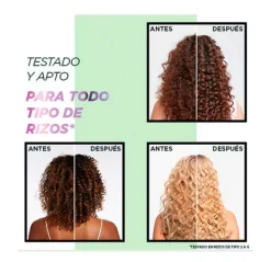 FRUCTIS Hidratantes Faciales|Cabello Rizado<Método Rizos