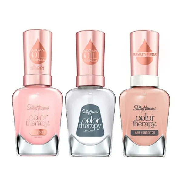 SALLY HANSEN Neceseres<Neceser Rosa 3 Tratamiento