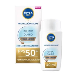 NIVEA Cremas|Spf 50 - 100<Protección Facial Fluido Diario