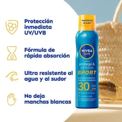 NIVEA Brumas Corporales|Corporales<Protege & Refresca Bruma Solar Spf 30