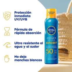 NIVEA Brumas Corporales|Hidratantes Faciales<Protege & Refresca Bruma Solar Spf 50