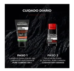L'OREAL MEN EXPERT Hidratantes Faciales|Limpiadores Faciales<Pure Carbon