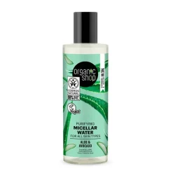 ORGANIC SHOP Aguas Micelares|Desmaquillantes<Purifying Micellar Water Aloe & Avocado