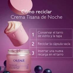 CAUDALIE Hidratantes Faciales|Antiedad<Recarga Crema Resveratrol