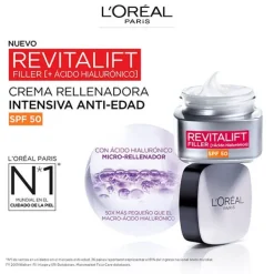 L'OREAL PARIS Antiedad|Hidratantes Faciales<Revitalift Filler Crema Día Spf 50