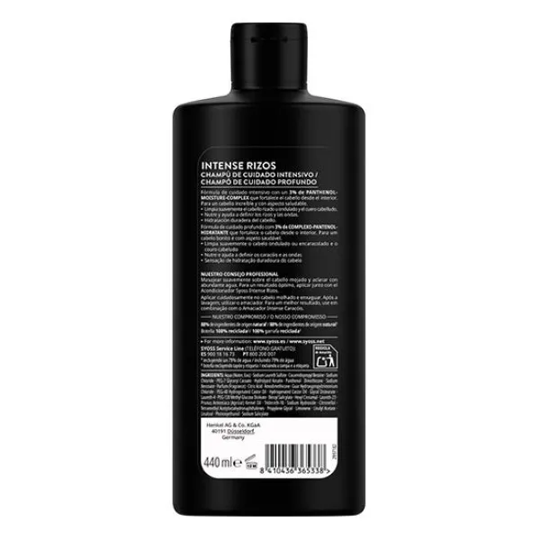 SYOSS Hidratantes Faciales|Cabello Rizado<Rizos Pro Shampoo