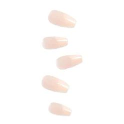 KISS Uñas Postizas<Salon Acrylic Nude Nails