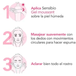 BIODERMA Limpieza<Sensibio Gel Moussant