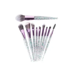 Set Brochas Glitter Maquillaje Brochas Y Pinceles