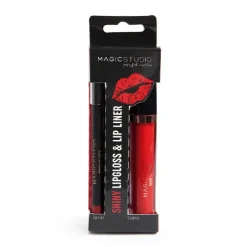 Sale Shiny Lipgloss & Lip Liner Estuches Y Sets