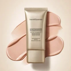 BAREMINERALS Reafirmantes|Vitamina C<Skinlongevity Phyto-Vitamin C Brightening Moisturizer Mineral
