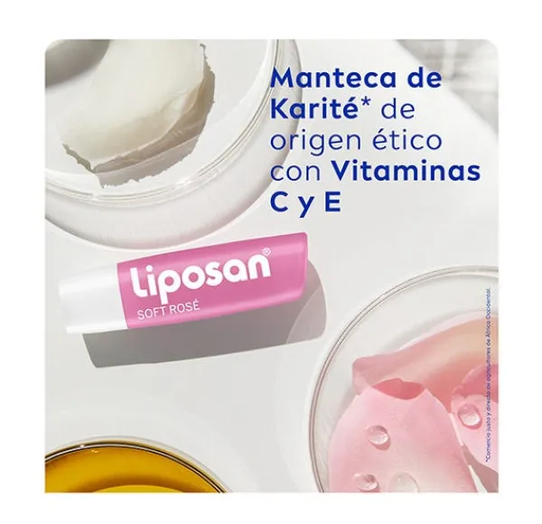 LIPOSAN Bálsamos Labiales|Hidratantes Faciales<Soft Rosé