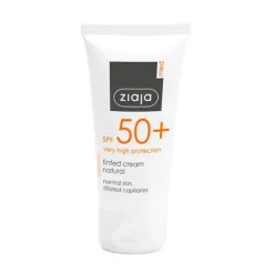 Hot Spf50+ Crema Facial Protectora Con Color Natural Facial