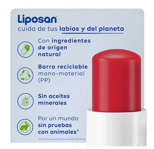 LIPOSAN Bálsamos Labiales|Hidratantes Faciales<Strawberry Shine