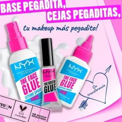 NYX PROFESSIONAL MAKE UP Fijadores Maquillaje|Hidratantes Faciales<The Face Glue Setting Spray