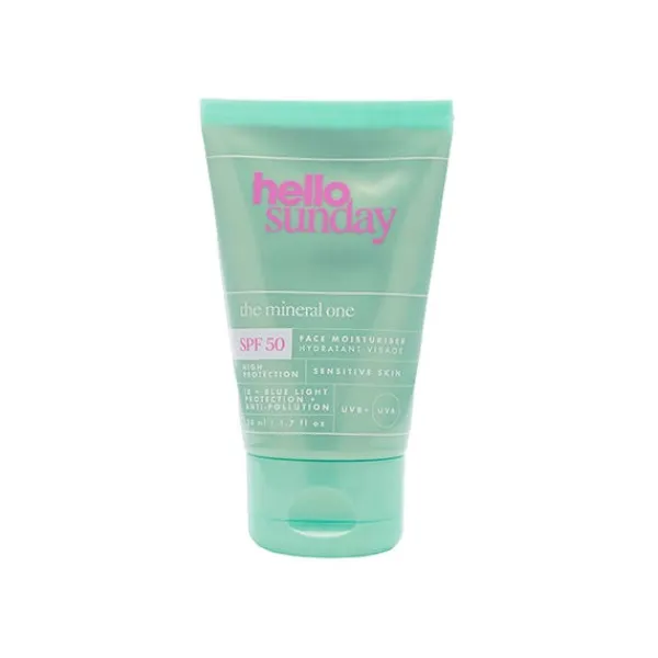 HELLO SUNDAY Hidratación|Piel Sensible<The Mineral One Hidratante Spf 50