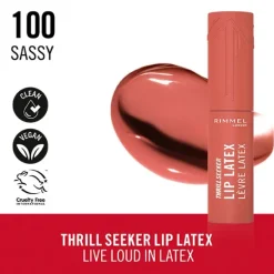 RIMMEL LONDON Pintalabios<Thrill Seeker Lip Latex